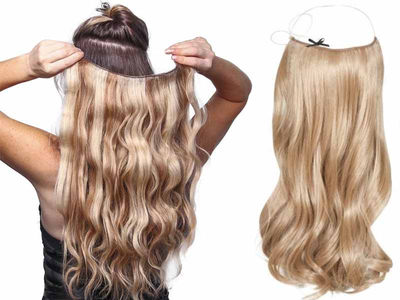 you can definitely curl or dye halo extensions