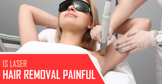 does laser hair removal hurt