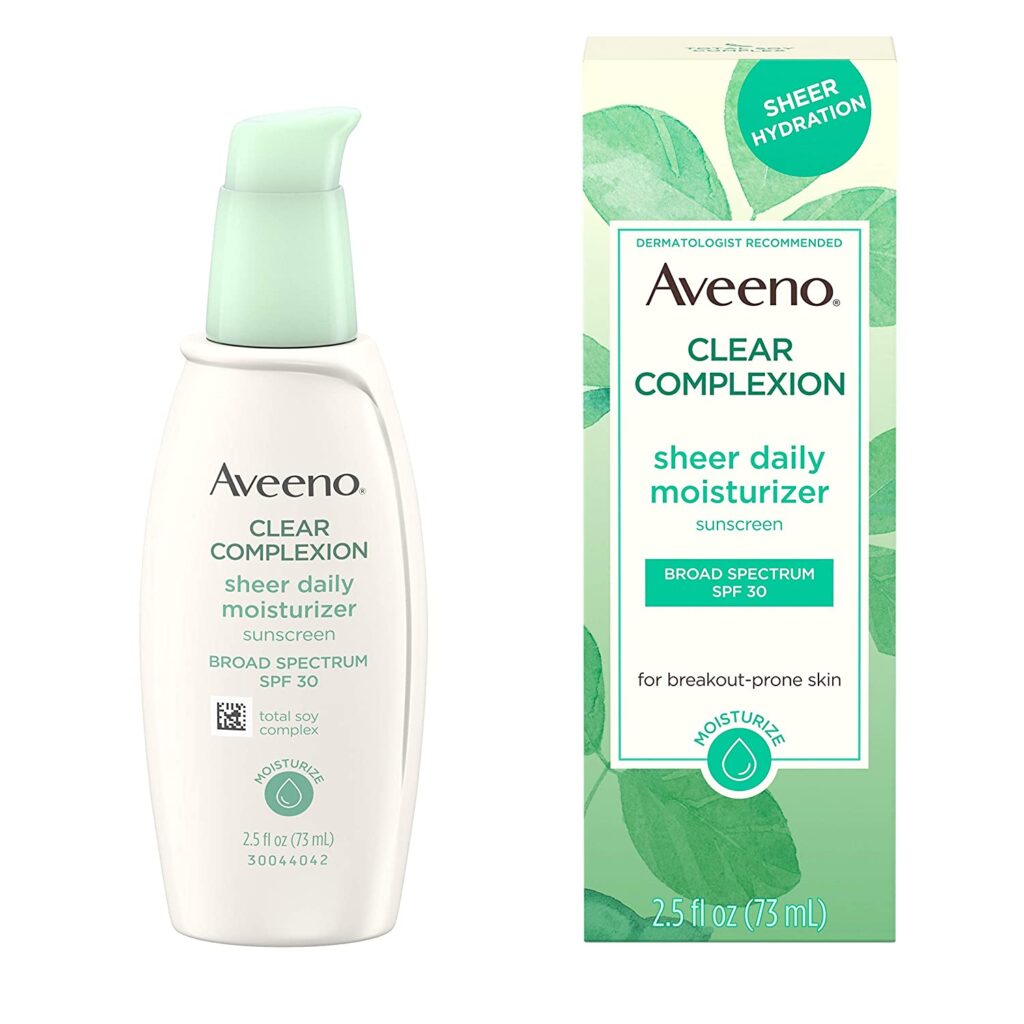 Aveeno Clear Complexion Sheer