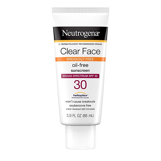 Neutrogena Clear Face Liquid Sunscreen