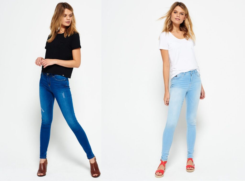 Super skinny jeans for women