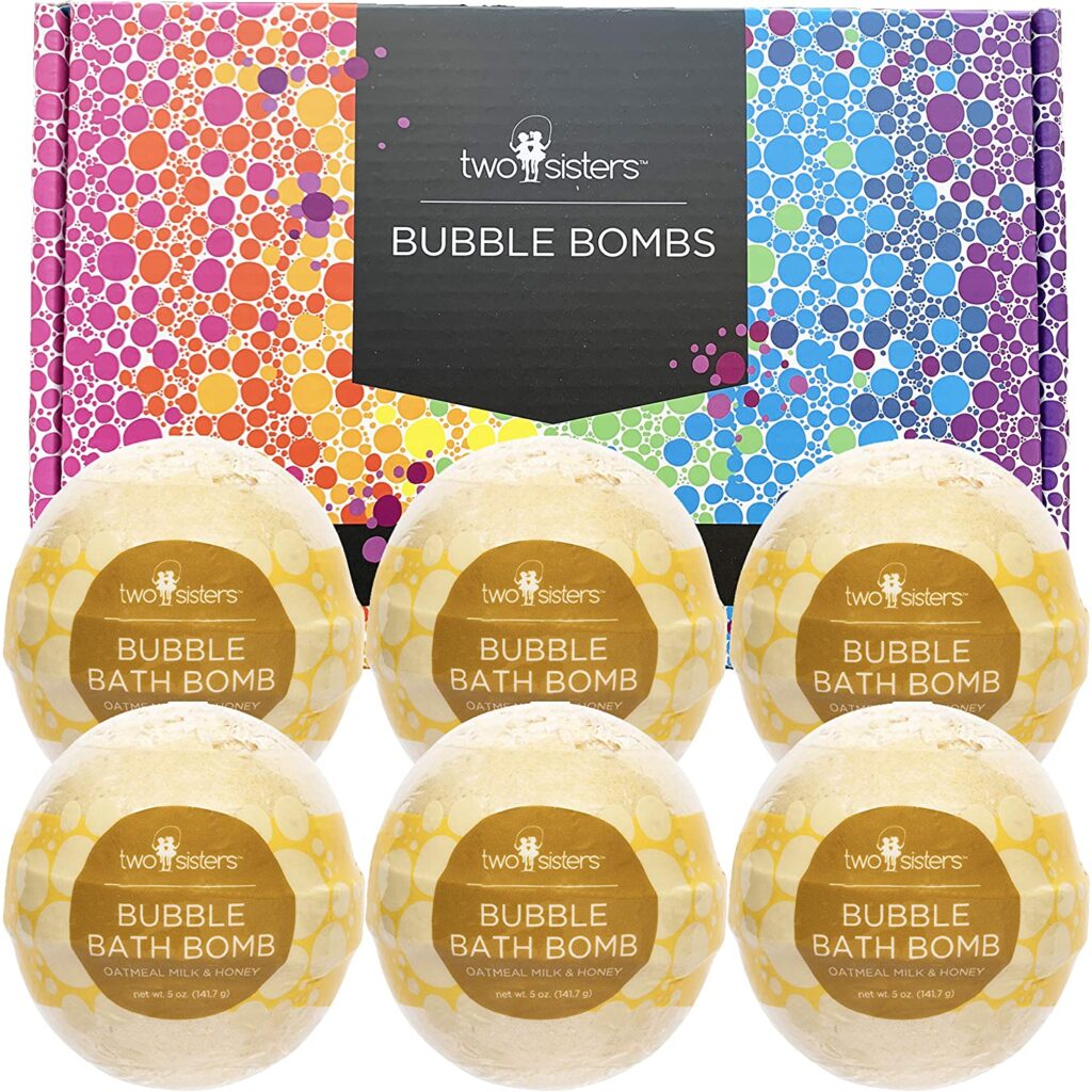 atmeal Milk & Honey Bubble Bath Bombs