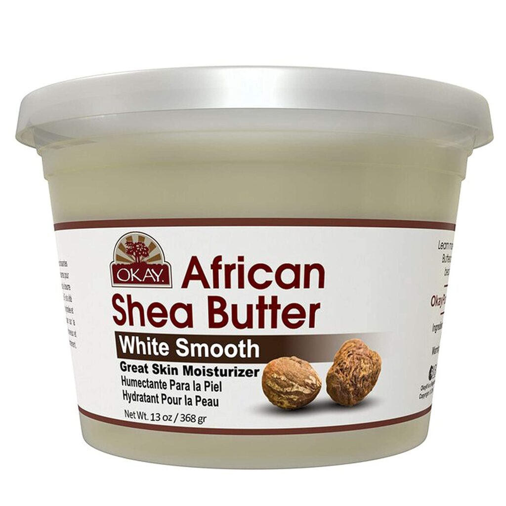 white shea butter