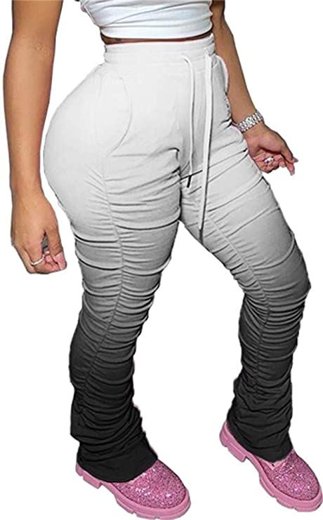 Lucuna Plus size Stacked Leggings with Pockets